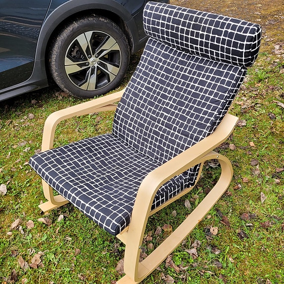 IKEA POÄNG Noja-/keinutuoli