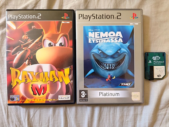 PlayStation 2 Rayman M ja Nemoa etsimässä pelit