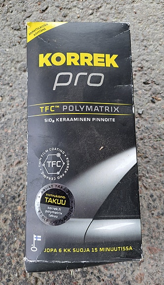 Korrek Pro TFC Polymatrix keraaminen pinnoite autolle