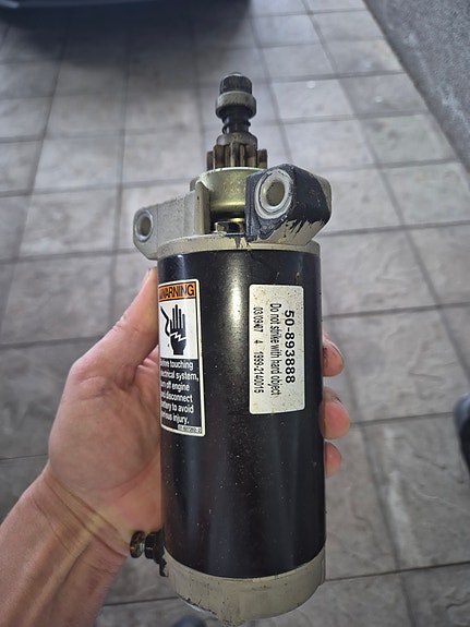 Mercury EFI 60 vm.2007 startti