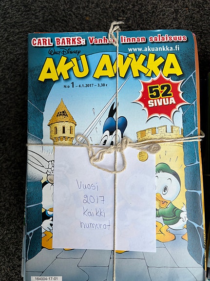 Aku Ankkalehtiä vuosikerta