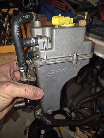 Mercury efi 60 vm. 2007 korkeapaine bensapumppu