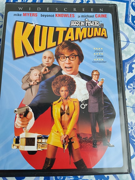 Austin Powers Kultamuna DVD