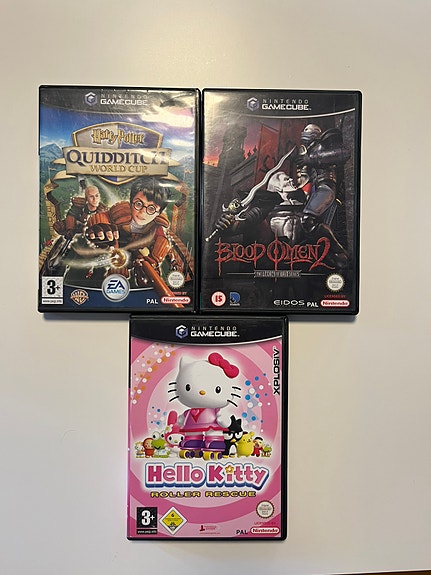 Blood omen 2, Hello Kitty Roller Rescue, Harry Potter Quidditch World Cup