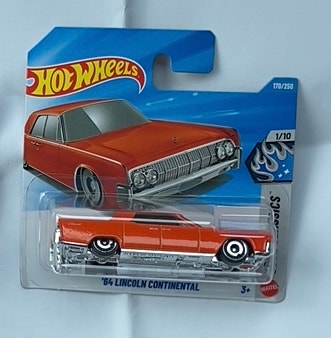 Hot Wheels ’64 Lincoln Continental oranssi