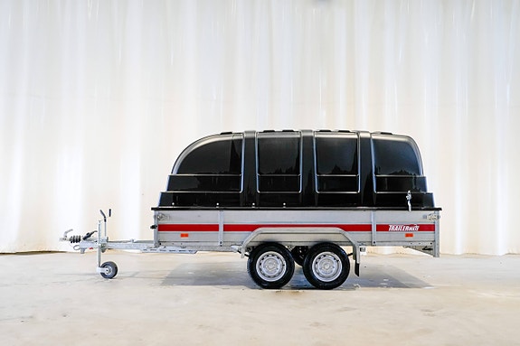 TRAILERMATE 2-aks. 2100 kg (350 x 150 cm) kuomukärry