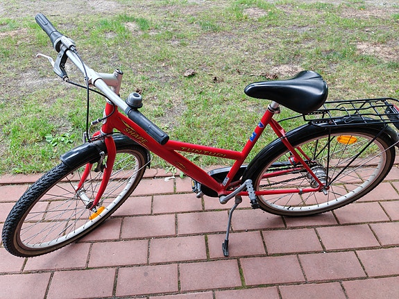 Tunturi Shape lasten polkupyörä 26" punainen