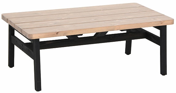 OUTLET Kalho sohvapöytä 120x70 cm antiikki/musta