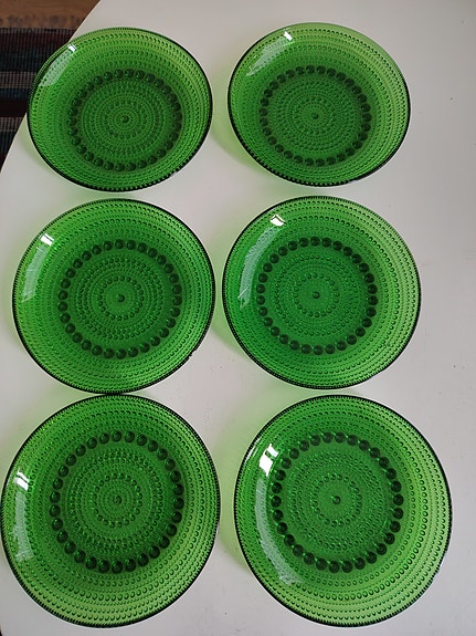Kastehelmi lautaset 6kpl/14cm