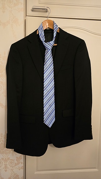 Nuorten Dressmann slim fit puku