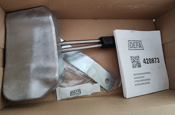 DEFA 420873 - Säteilylämmitin Opel Combo 1.4 vm 2012-> ja Fiat 500 & Tipo 1.4