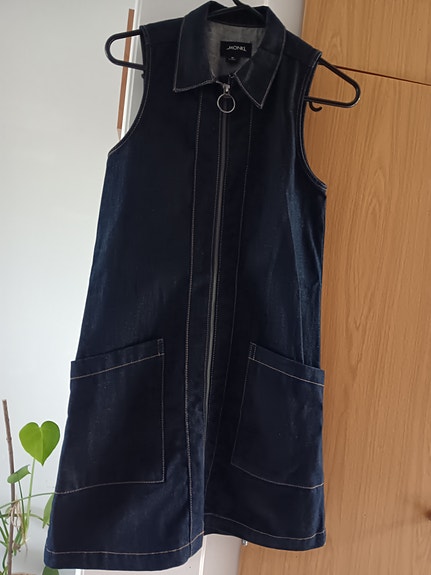 Denim-mekko