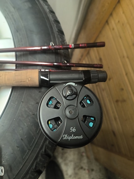 Abu Garcia Diplomat Fly Combo #5/6 perhosetti (4-osainen)