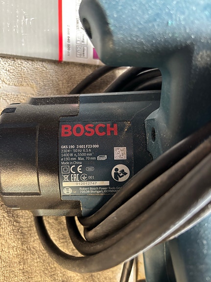 Bosch Professional GKS 190 käsipyörösaha 190 mm