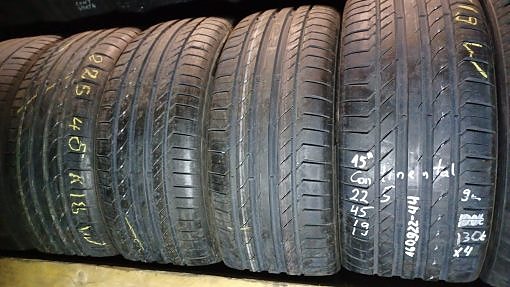 225/45R19 Continental kesärenkaat