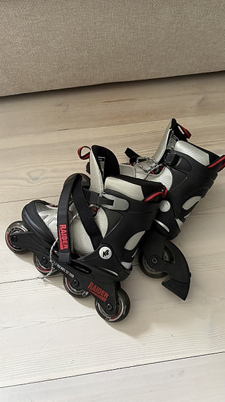 Lasten säädettävät K2 Raider -rullaluistimet (32-37)