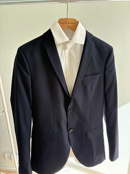 Selected homme puku (blazer, housut + kauluspaita)