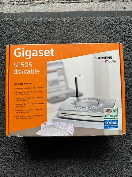 Reititin siemens gigaset se505