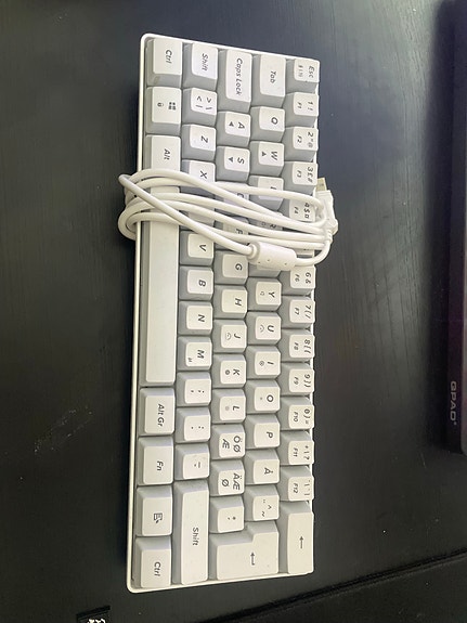 MXS mini näppäimistö valkoinen USB