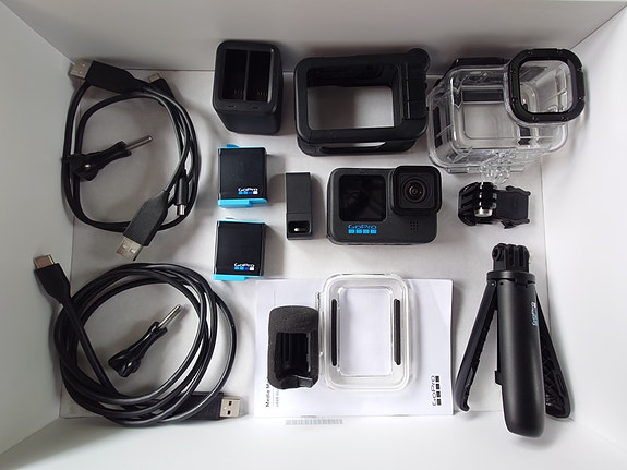 Gopro 10 Black + lisäosat