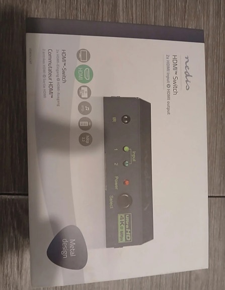 Nedis hdmi kytkin