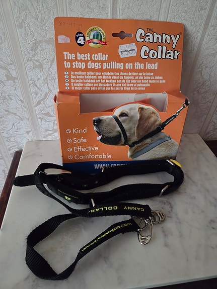 Canny Collar 4 koiran kuonopanta musta