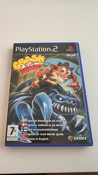 PlayStation 2 Crash of the Titans peli