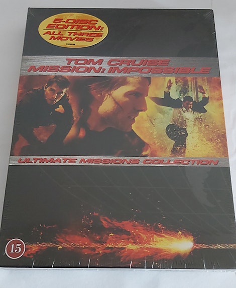 Mission: Impossible 1-3 DVD-boksi