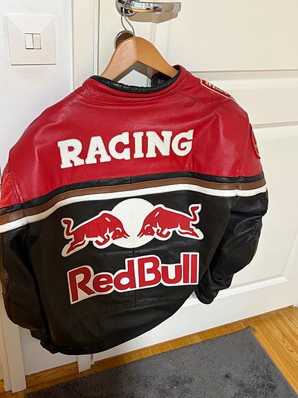Red Bull Racing nahkatakki / prätkätakki