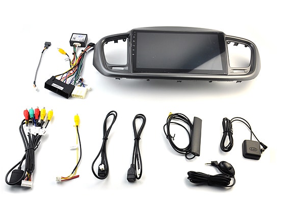 8/128GB Android 10.1" soitin Kia Sorentoon 2015–2017