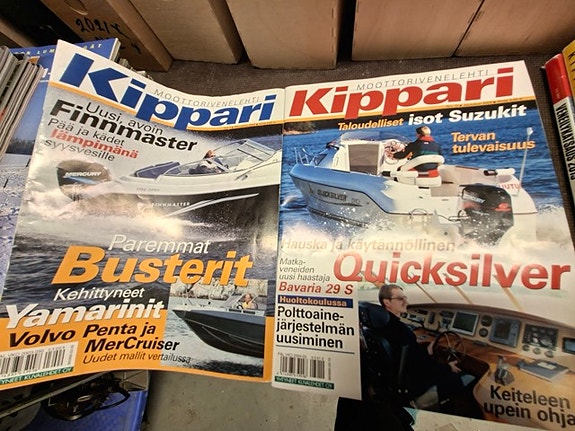 Kippari lehtiä vuosikertoja 1999-2005 sekä 2022-2024