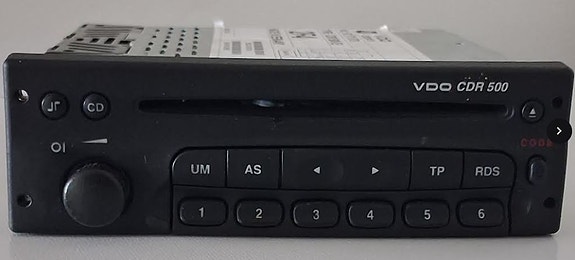 Autoradio-CD, CDR 500 (E) Opel,
