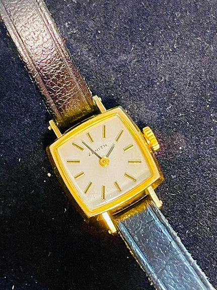 Zenith kullattu vintage kello