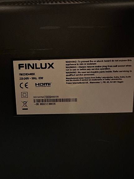 Finlux P32CFAE8R 32" televisio HDMI