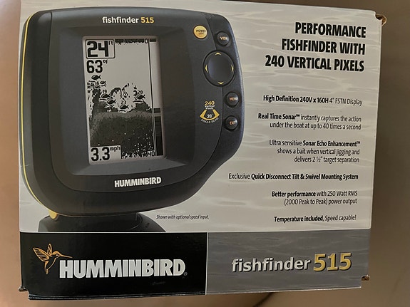 Humminbird Fishfinder 515 kaikuluotain
