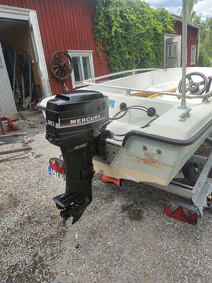 vene yamarin 410 ja Mercury 20hv