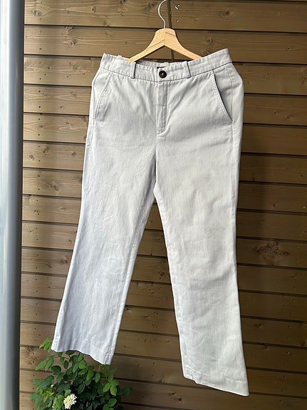 Massimo Dutti chino-housut koko 36 valkoinen
