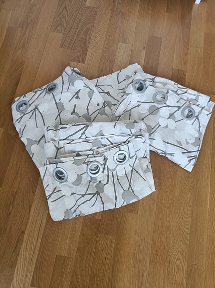 Marimekko Lumimarja verhot
