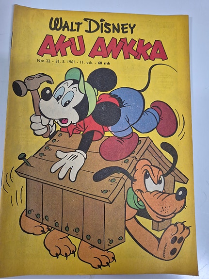 Aku Ankka lehti 1961
