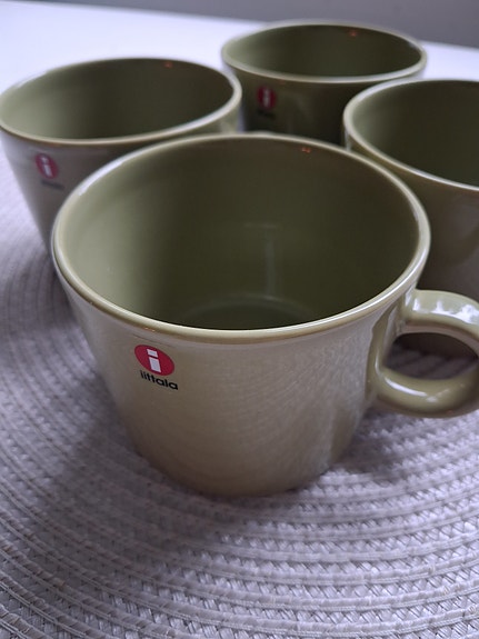 Iittala Teema mukit oliivi