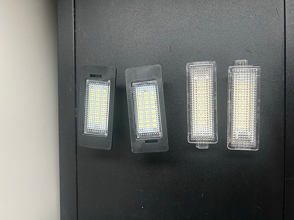 BMW LED-ovivalot ja LED-rekisterikilvenvalot