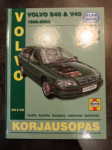 Volvo S40 & V40 korjausopas 1996–2004