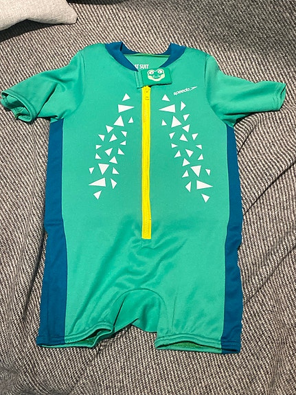 Speedo Sea Squad uima-asu / kelluntapuku koko 98 vihreä