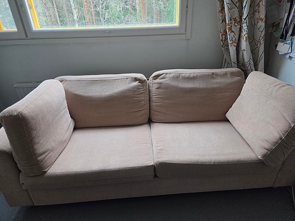 Beige sohva