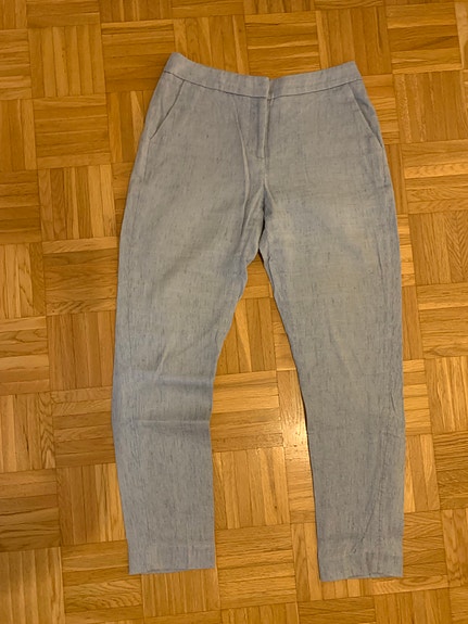 Reiss pellava/ viskoosi housut 34