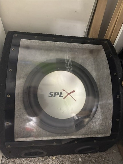 SPL 12" basso + kotelo
