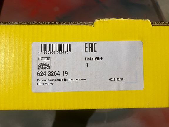 Ford Focus/C-Max/Volvo C30/S40/V50 2.0D/TDCi Kytkinsarja LUK 04-12