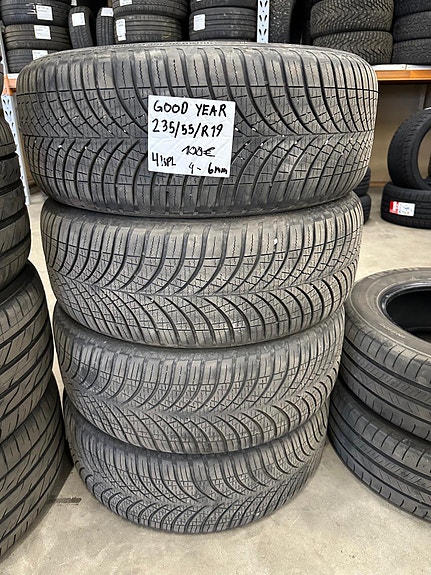 235/55R19 Goodyear käytetyt kitkarenkaat