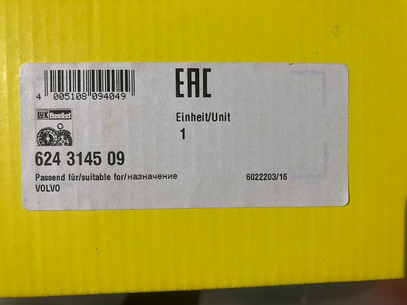 Volvo S60/S80/V70 2.4D Kytkinsarja LUK 00-06