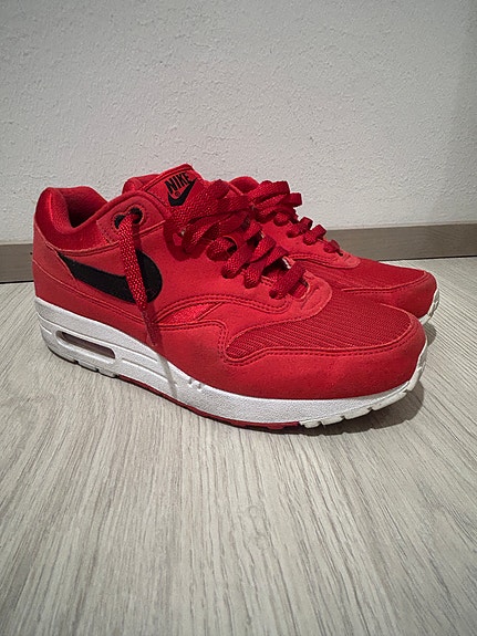 Custom Red Nike Air Max 1 – Unique Design